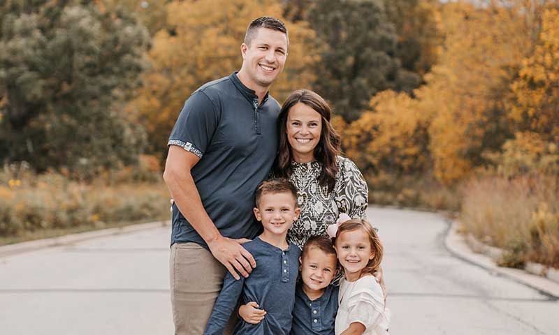 Dr. Schwab and family
